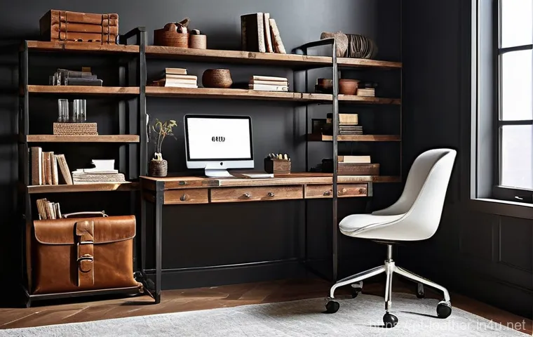 가죽공예 홈데코 소품 - **Prompt 2: Modern Minimalist Bedroom with a Statement Leather Piece**
    "A serene and stylish min...